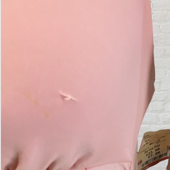 VOLUME ONE -- Halter Dress with Ruffled Skirt, Ties at Neck, Pink, Backless, NWT - Picture 13 of 16